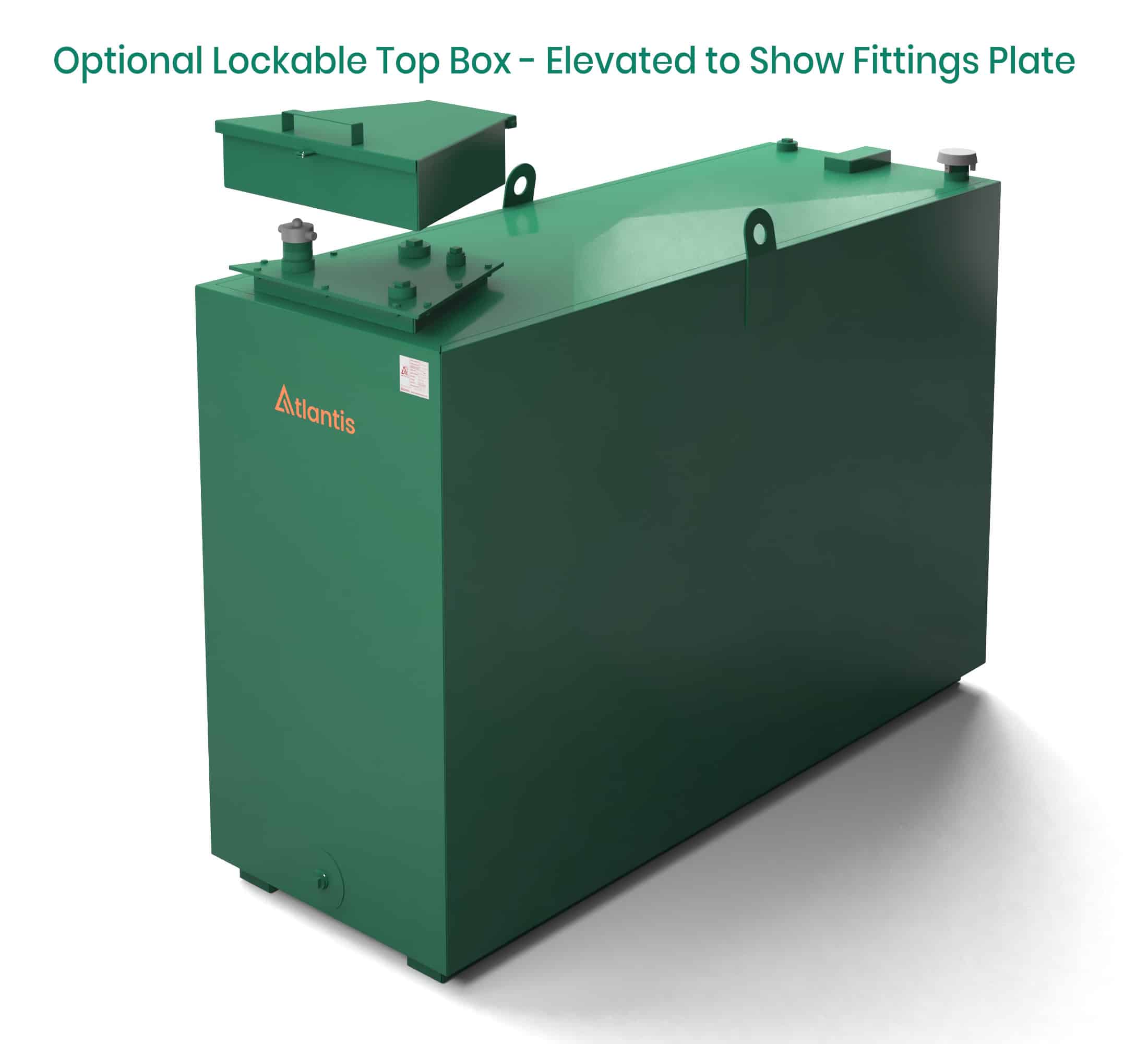 1350 Litre Steel Bunded Imperium® Heating Oil Tank - Image 3