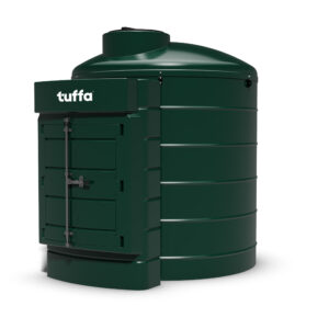 TUFFA 3500VB Bunded Plastic Oil Tank (With Cabinet)