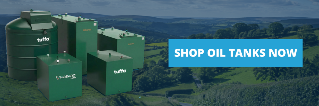 Shop Oil Tanks Now Banner in Devon