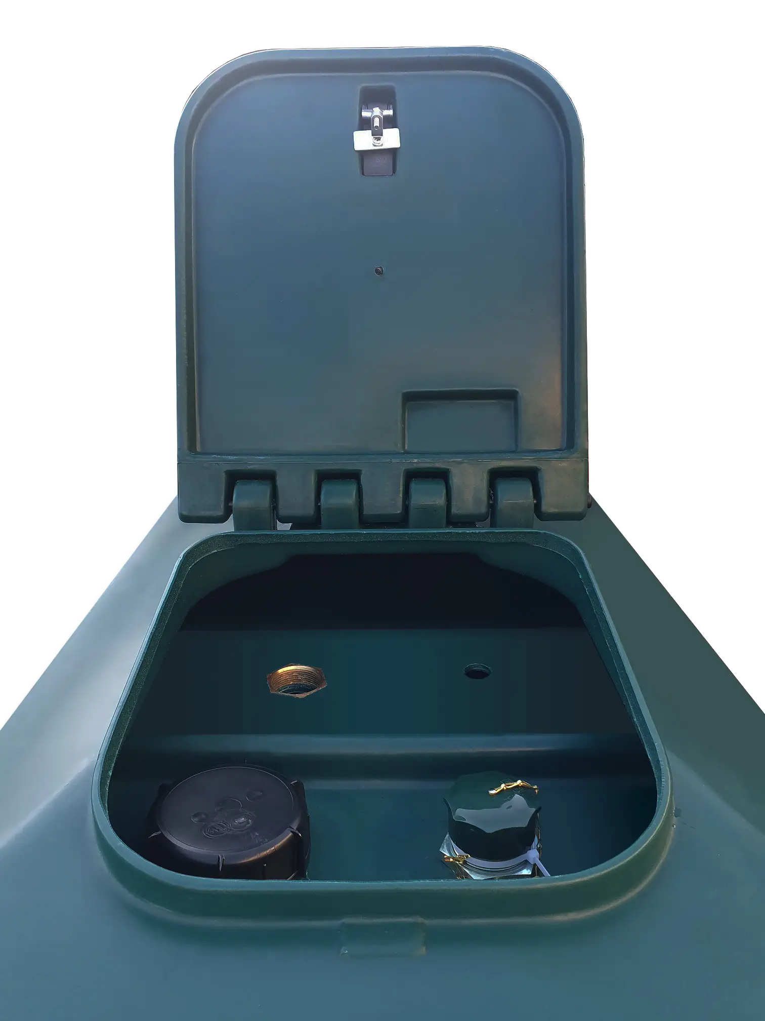 Atlantis 1250 Litre Slimline Plastic Bunded Oil Tank - Image 3