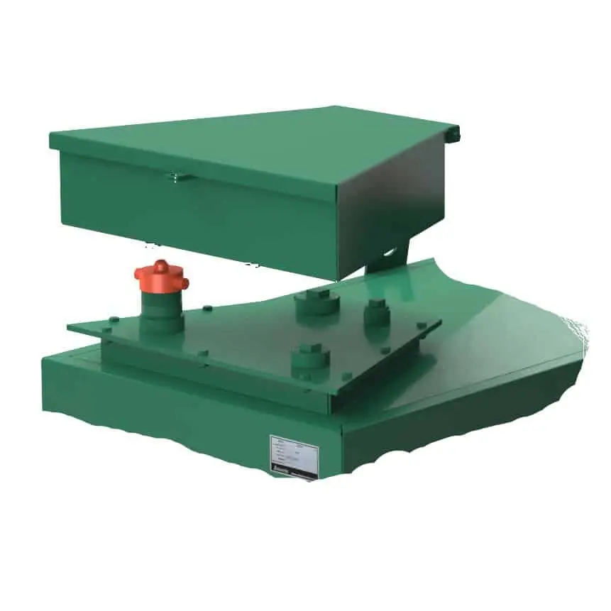 Lockable Top Box for Steel Oil Tanks - Large