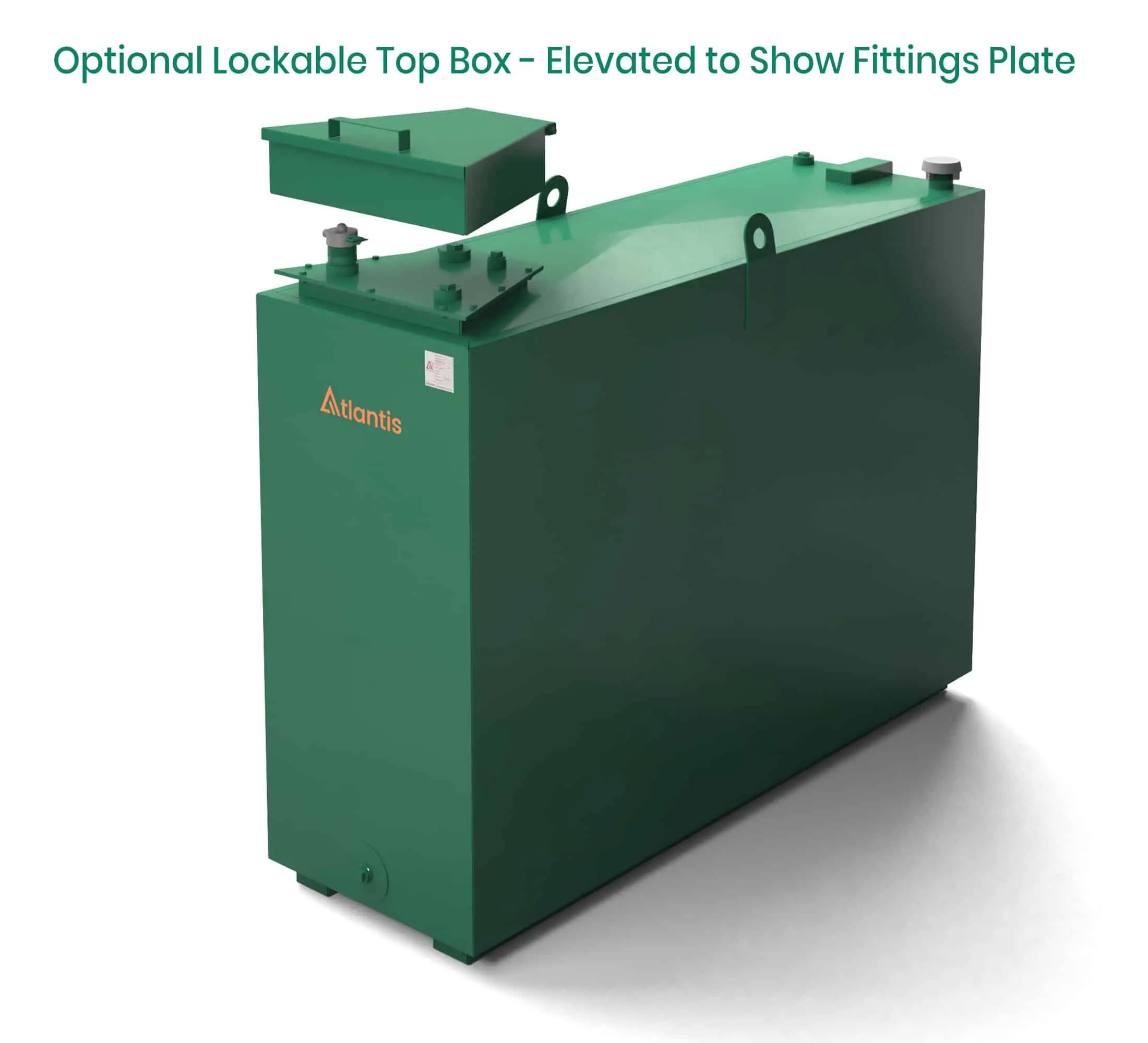 1050 Litre Steel Bunded Imperium® Heating Oil Tank - Image 3