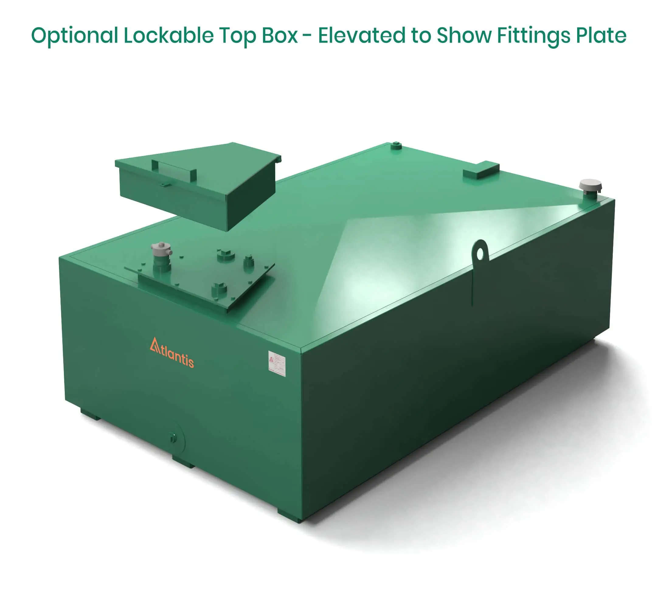 1250 Litre Steel Bunded Imperium® Heating Oil Tank - Image 3